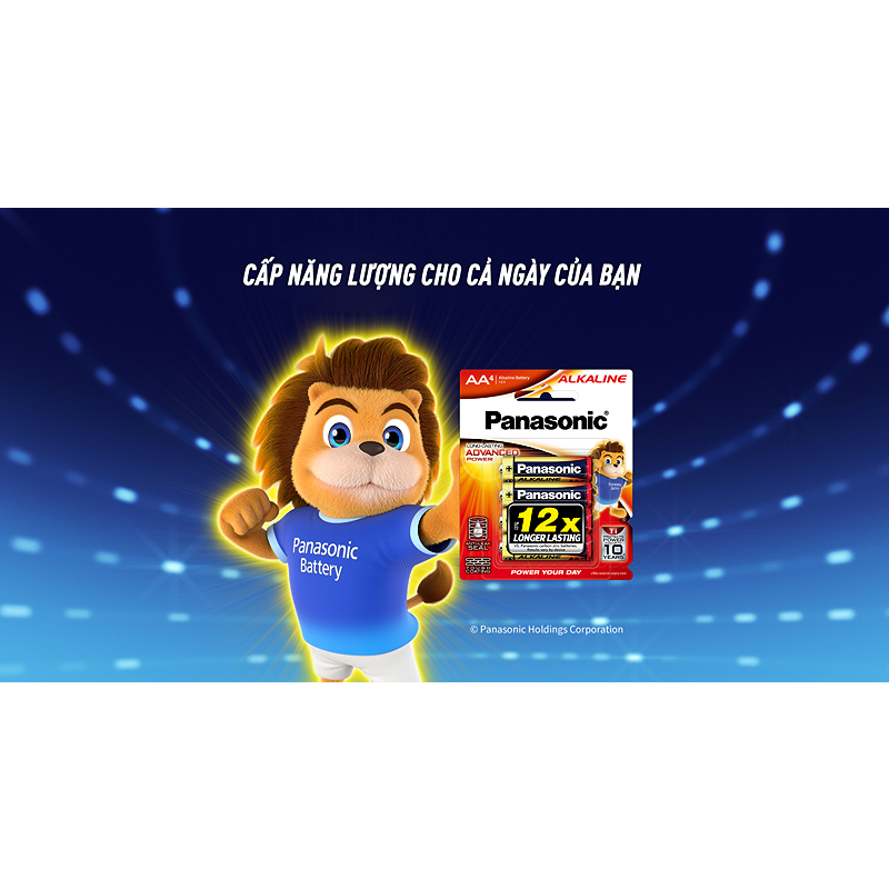 Pin AA 4 viên Panasonic Alkaline LR6T/4B-V - Giao bao bì ngẫu nhiên 13