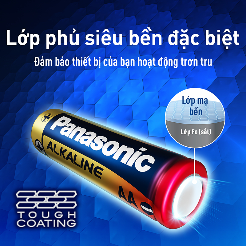 Pin AA 4 viên Panasonic Alkaline LR6T/4B-V - Giao bao bì ngẫu nhiên 7