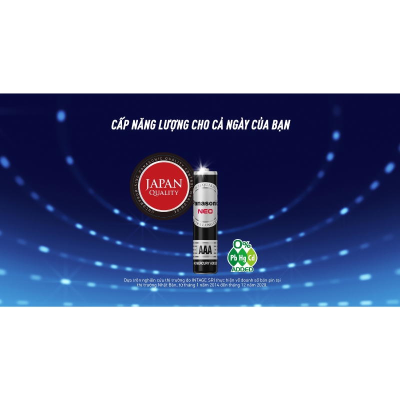 Pin AAA 12 viên Manganese Panasonic R03NT-12H Đen - Giao bao bì ngẫu nhiên 4