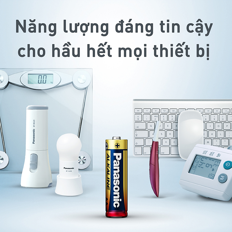 Pin AAA 2 viên Panasonic Alkaline LR03T/2B - Giao bao bì ngẫu nhiên 7