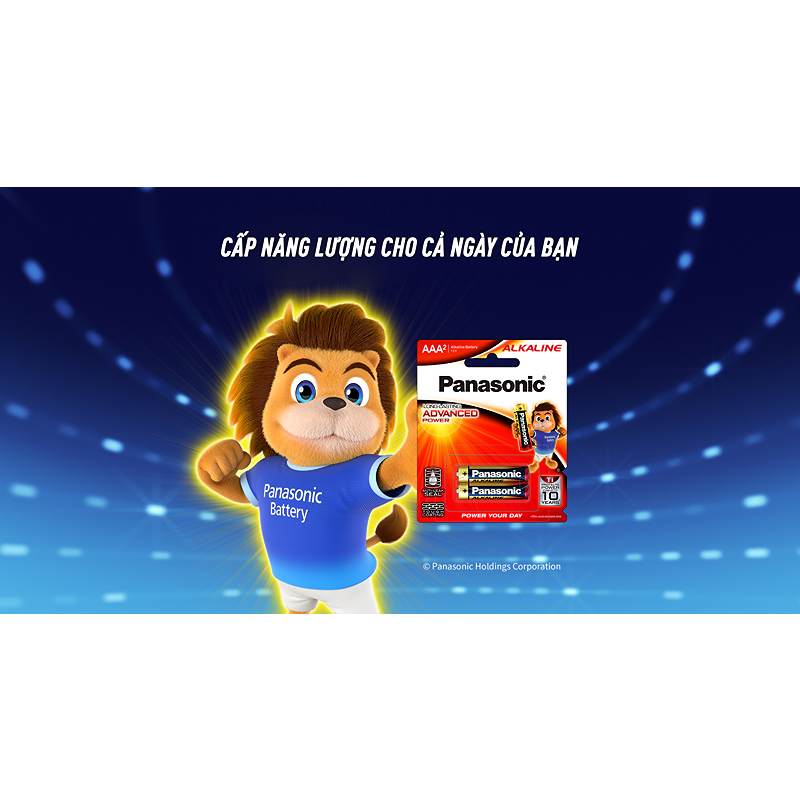 Pin AAA 2 viên Panasonic Alkaline LR03T/2B - Giao bao bì ngẫu nhiên 9