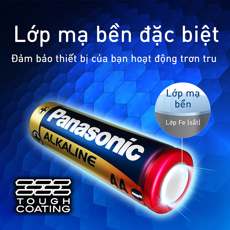 Pin AAA 4 viên Panasonic Alkaline LR03T-4B-V - Giao bao bì ngẫu nhiên 6
