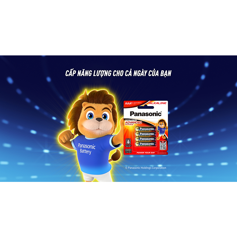 Pin AAA 4 viên Panasonic Alkaline LR03T-4B-V - Giao bao bì ngẫu nhiên 9