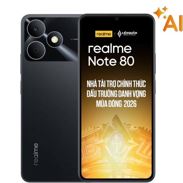 realme Note 80 4GB/64GB Đen