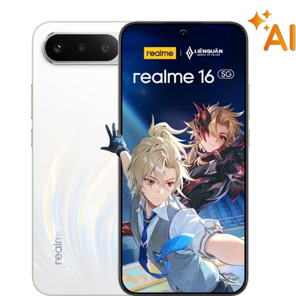 realme 16 5G 8GB/256GB Trắng