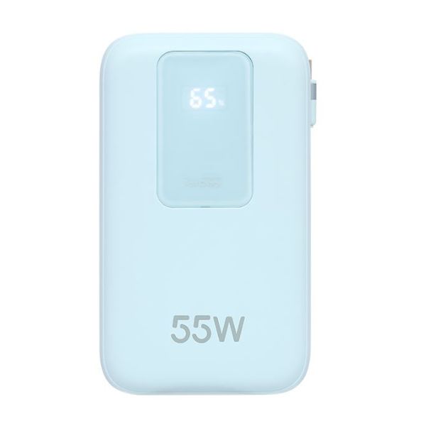 Pin sạc dự phòng Polymer 20000mAh Type C PD QC 3.0 55W Xmobile JP367 kèm Cáp dây rút Type C