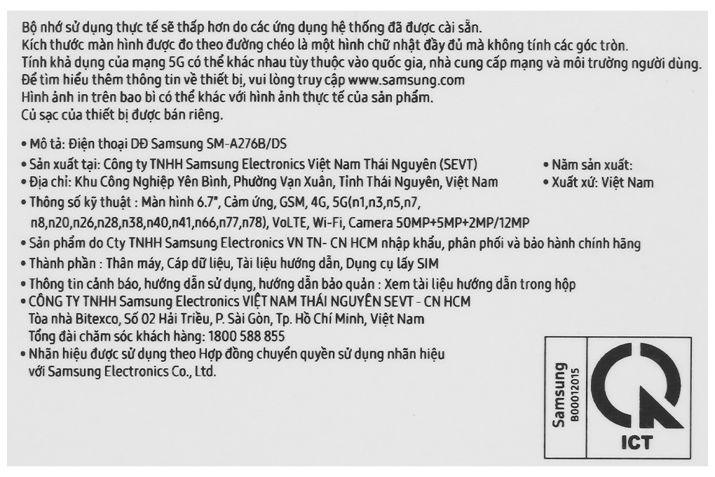 Điện thoại Samsung Galaxy A27 6GB/128GB Hồng - 12