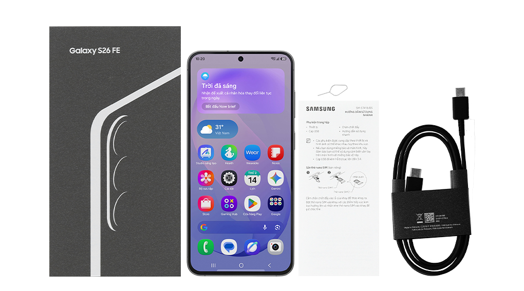 Điện thoại Samsung Galaxy S26 FE 5G 8GB/128GB Xanh lá - 12