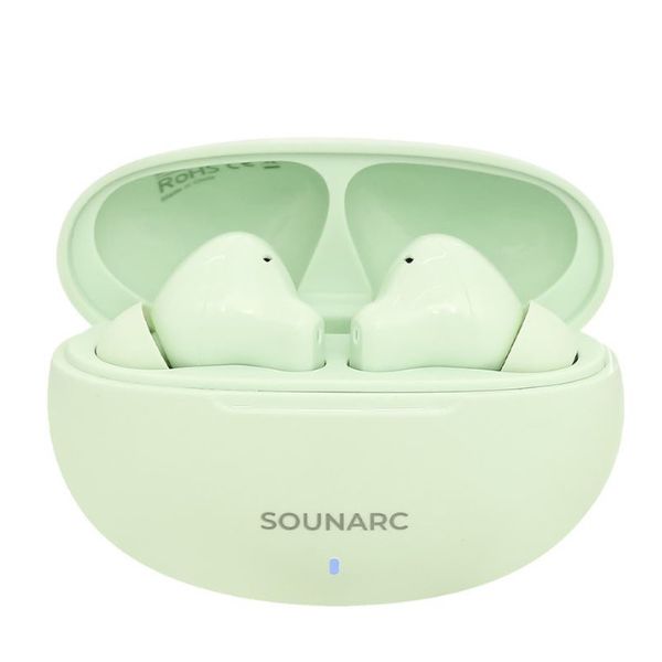 Tai nghe Bluetooth True Wireless Sounarc Q1 Earbuds - Xanh Lá
