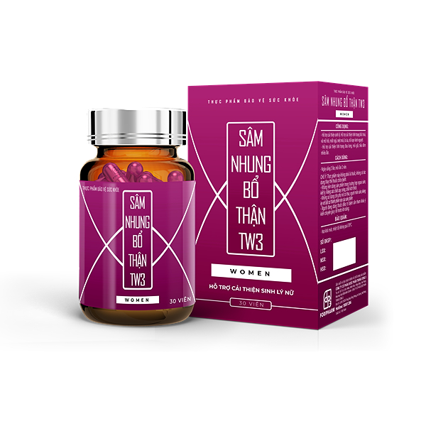 Sâm nhung bổ thận TW3 Women hỗ trợ cải thiện sinh lý, rối loạn kinh nguyệt