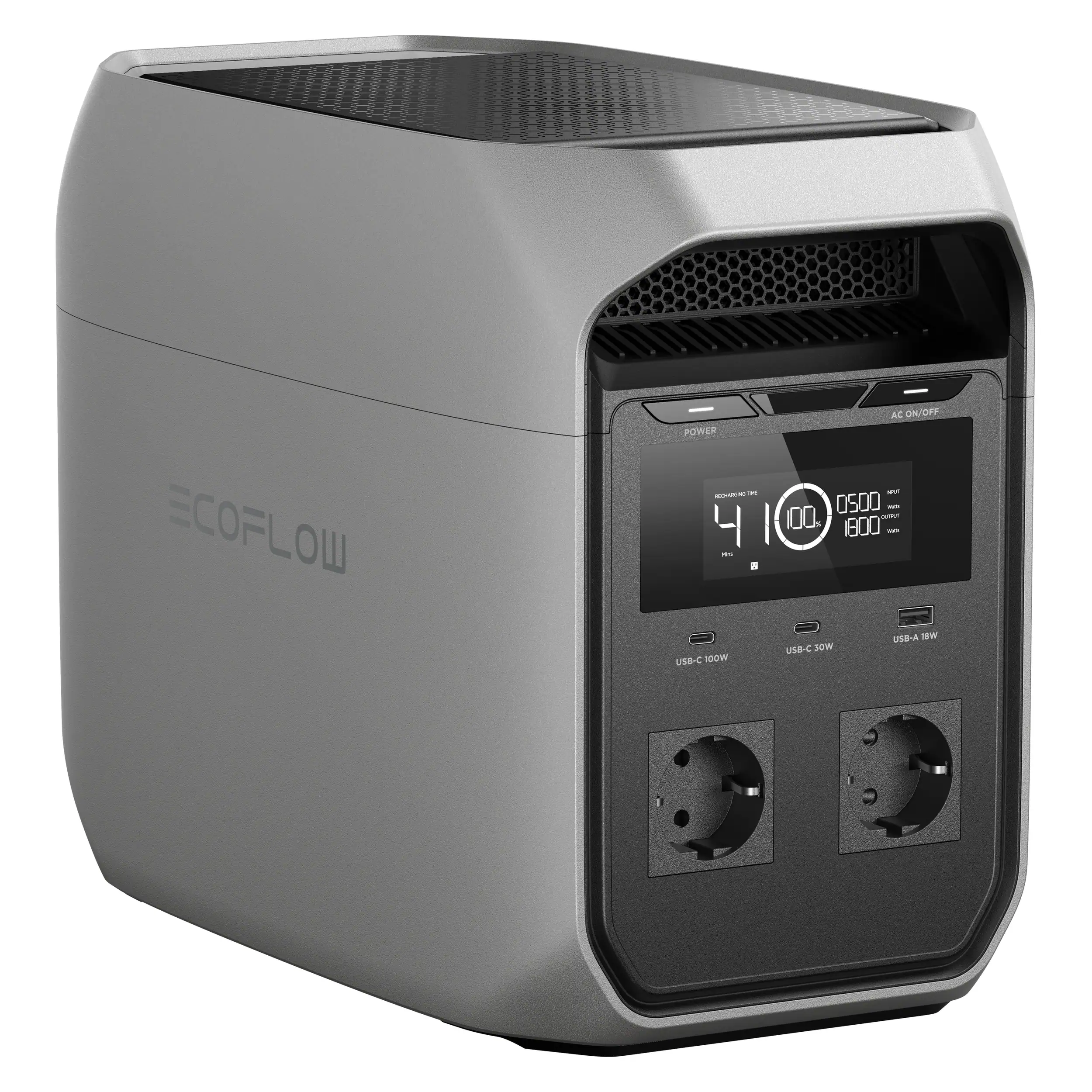 Trạm sạc di động Ecoflow 1800W 1024Wh Delta 3 Classic - 4