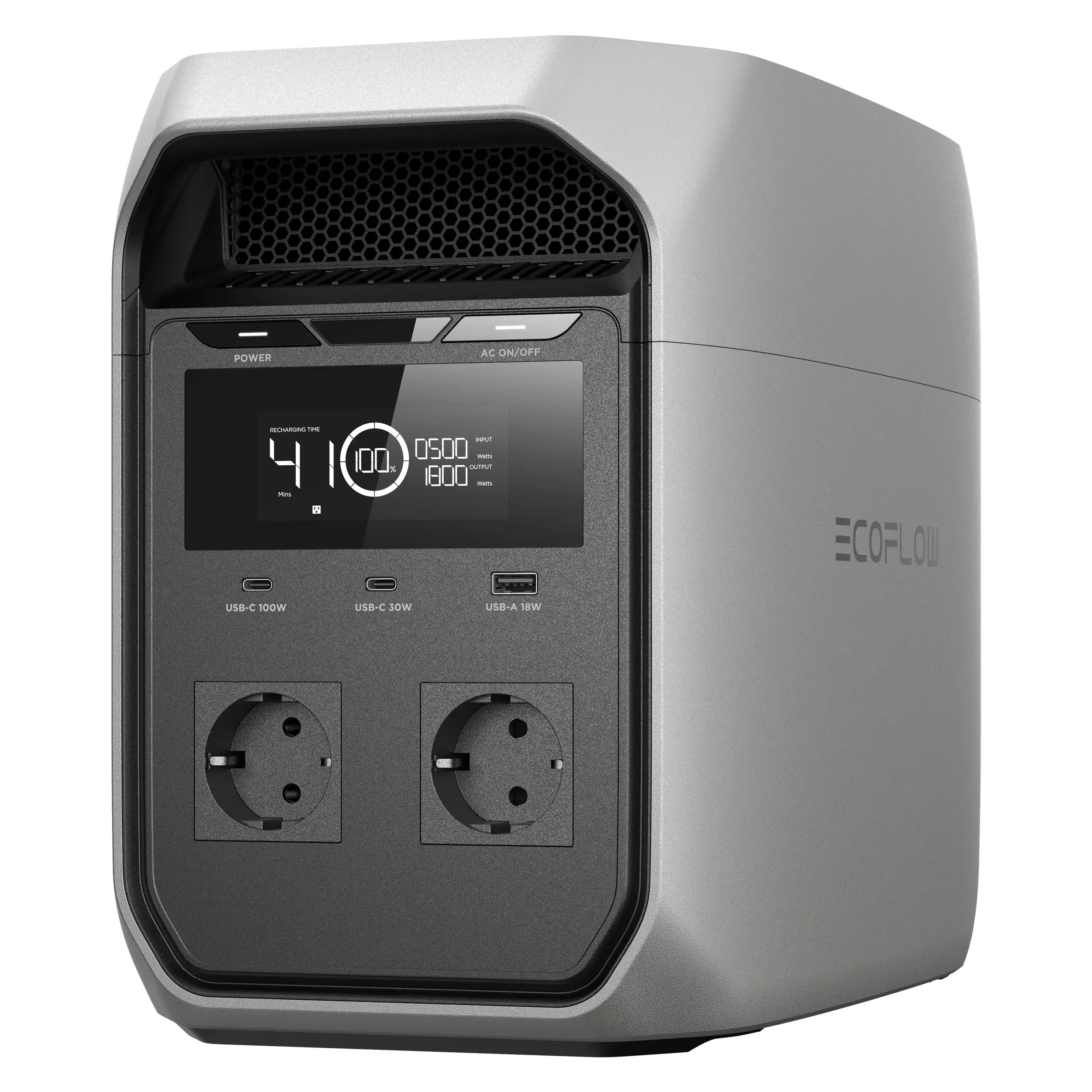 Trạm sạc di động Ecoflow 1800W 1024Wh Delta 3 Classic - 5