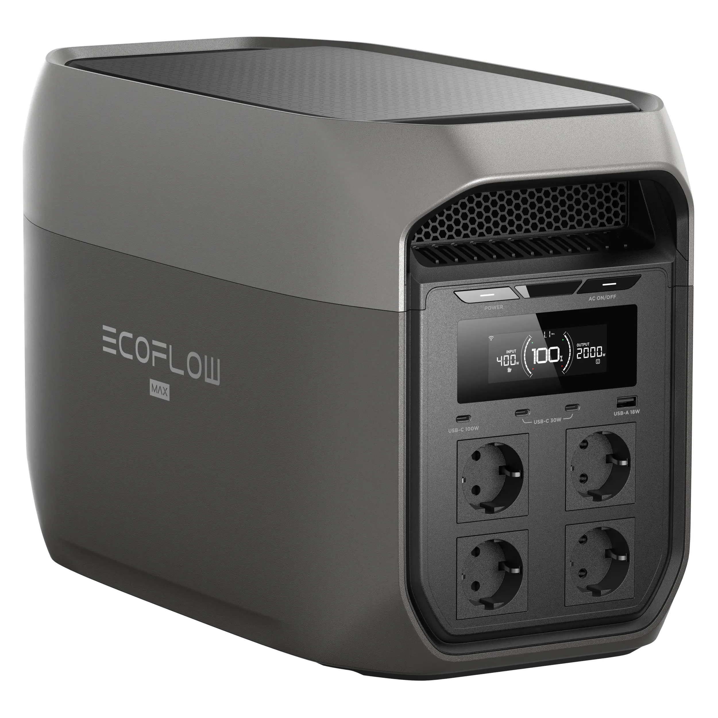 Trạm sạc di động Ecoflow 2400W 2048Wh Delta 3 Max - 2