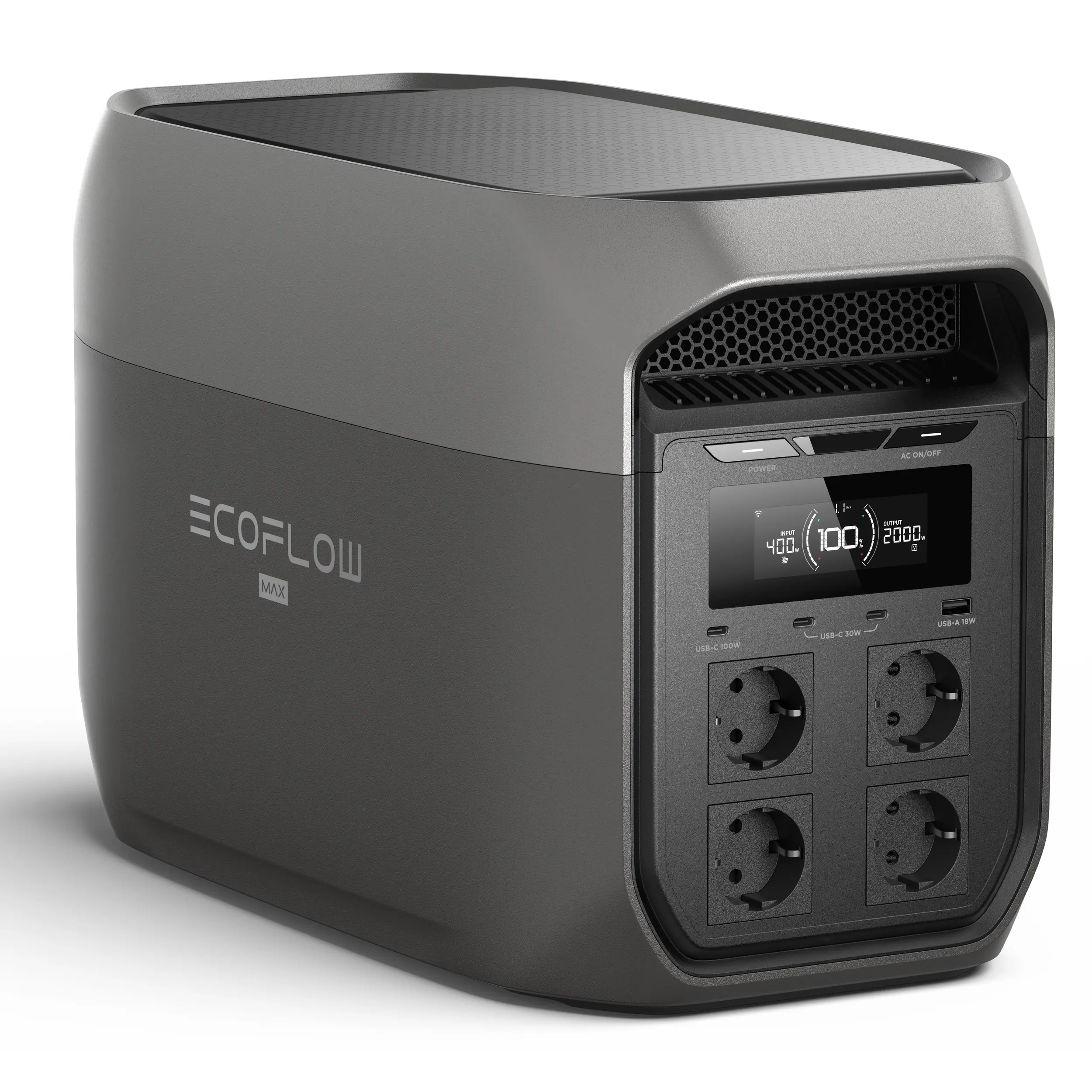 Trạm sạc di động Ecoflow 2400W 2048Wh Delta 3 Max - 3