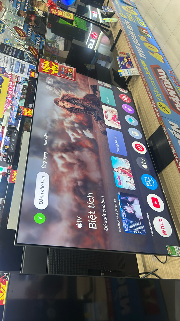 Tivi QLED Mini LED 4K TCL 75C755