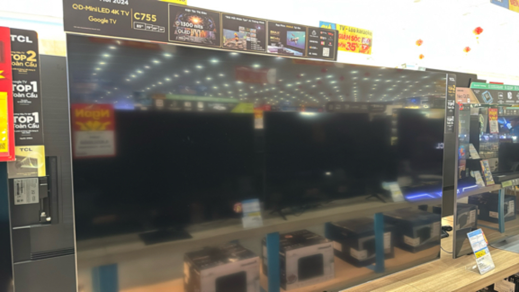 Tivi QLED Mini LED 4K TCL 75C755