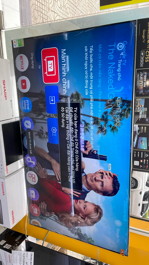 Tivi QLED Mini LED 4K TCL 75C755