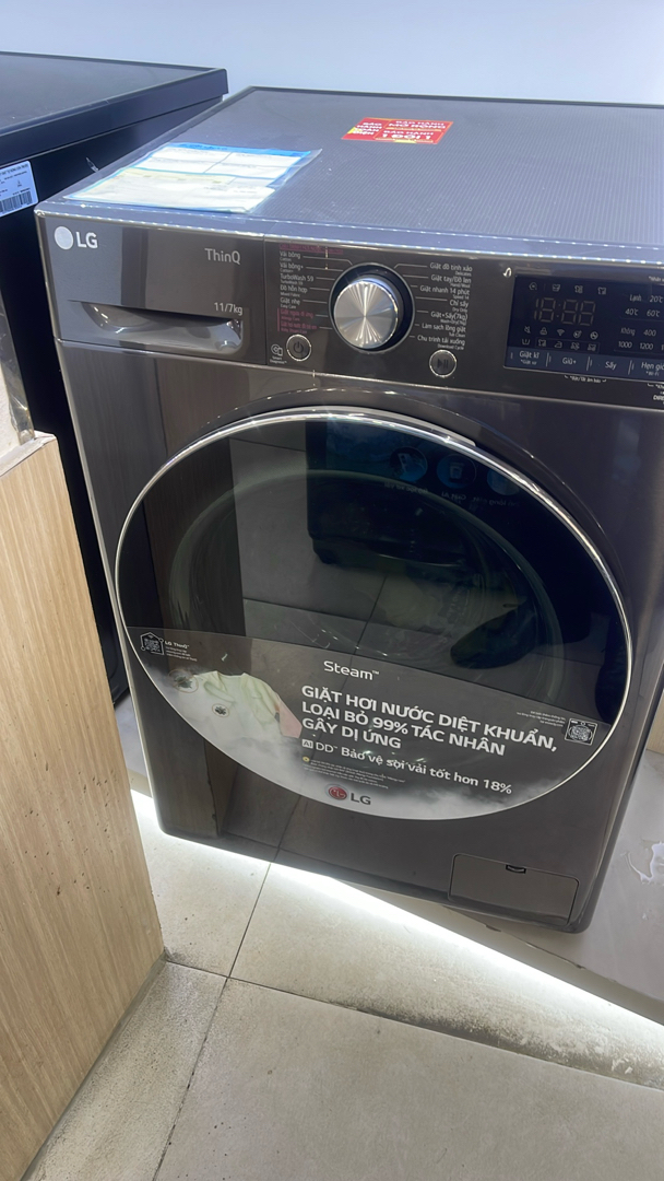 Máy giặt sấy LG FV1411D4B