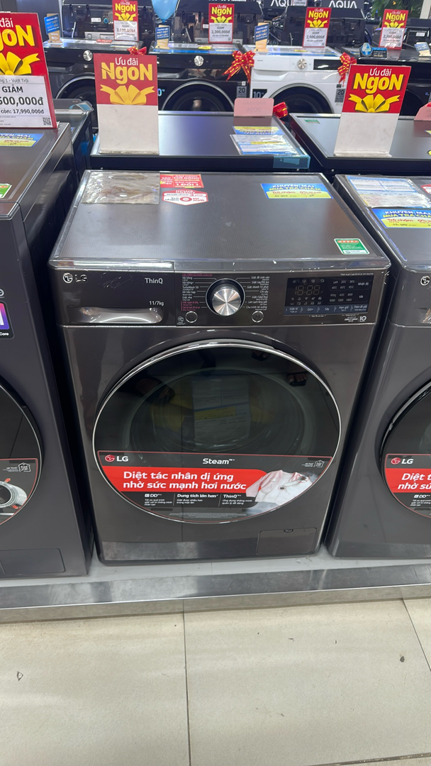 Máy giặt sấy LG FV1411D4B