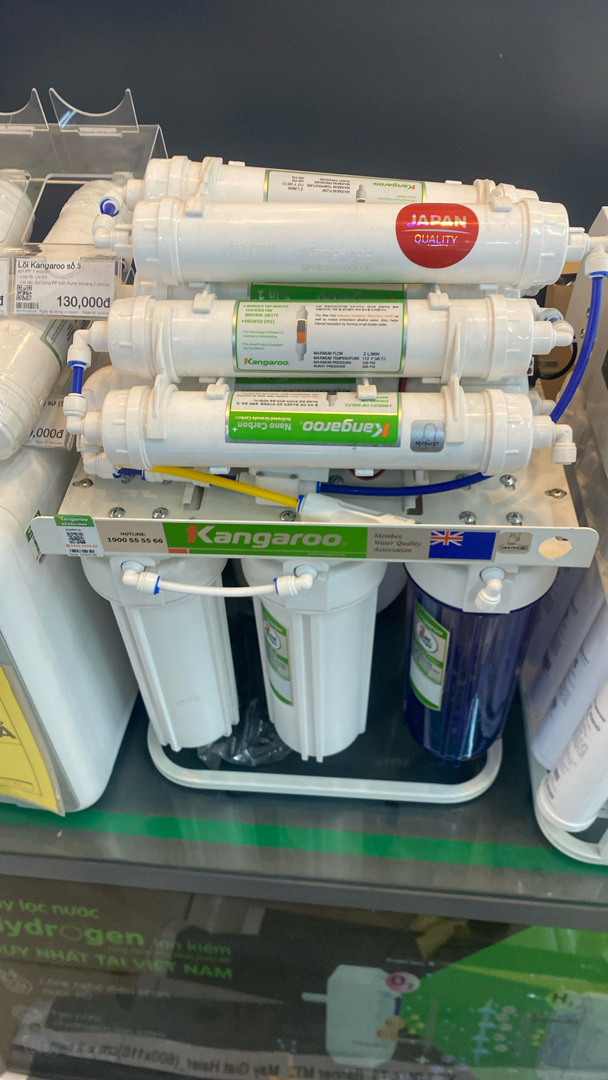 Máy lọc nước RO âm tủ Kangaroo KGRP10 10 lõi (IMEI)