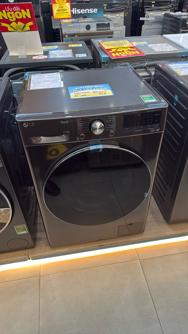 Máy giặt sấy LG FV1411D4B