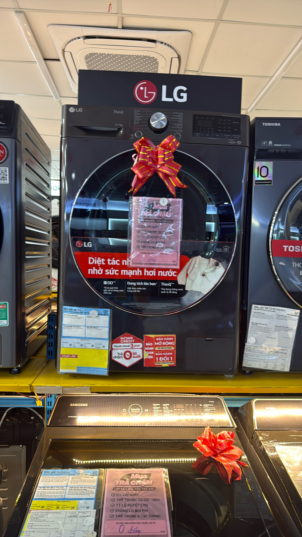 Máy giặt sấy LG FV1411D4B