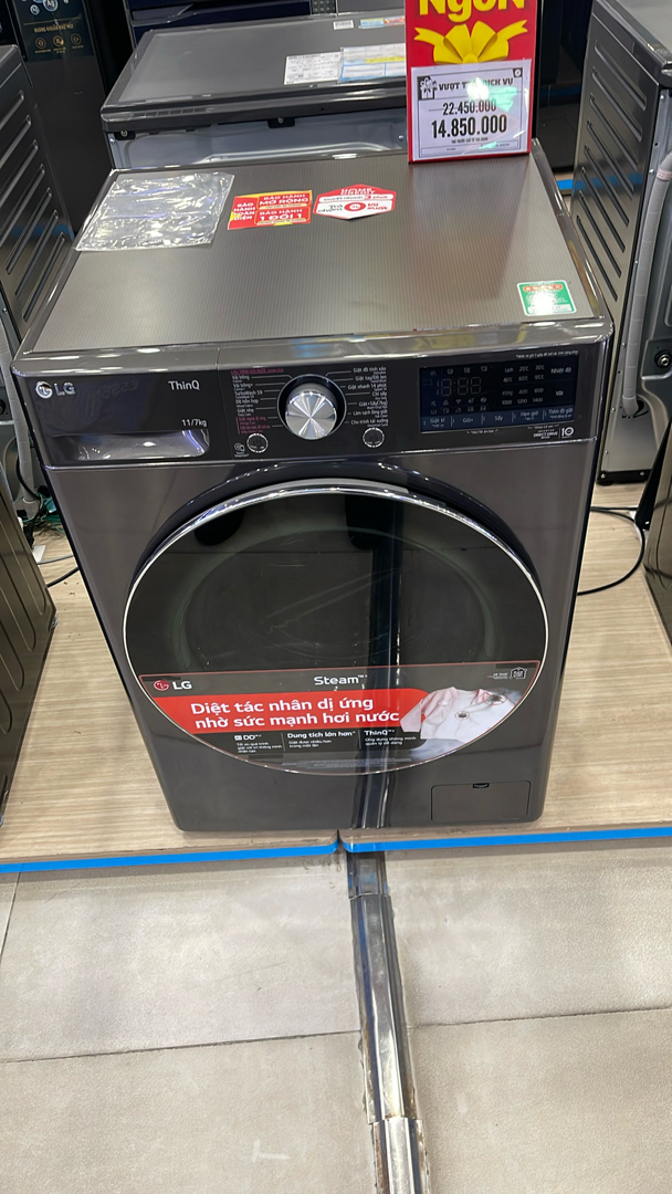 Máy giặt sấy LG FV1411D4B