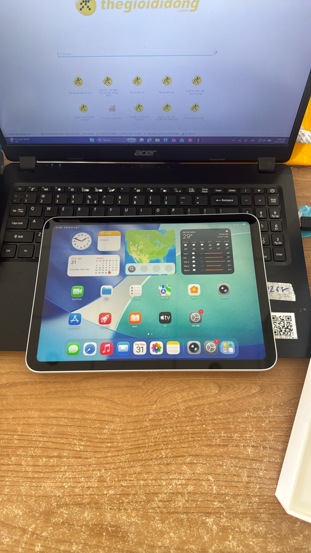 Máy tính bảng iPad 11 (A16) Wifi 128GB Silver