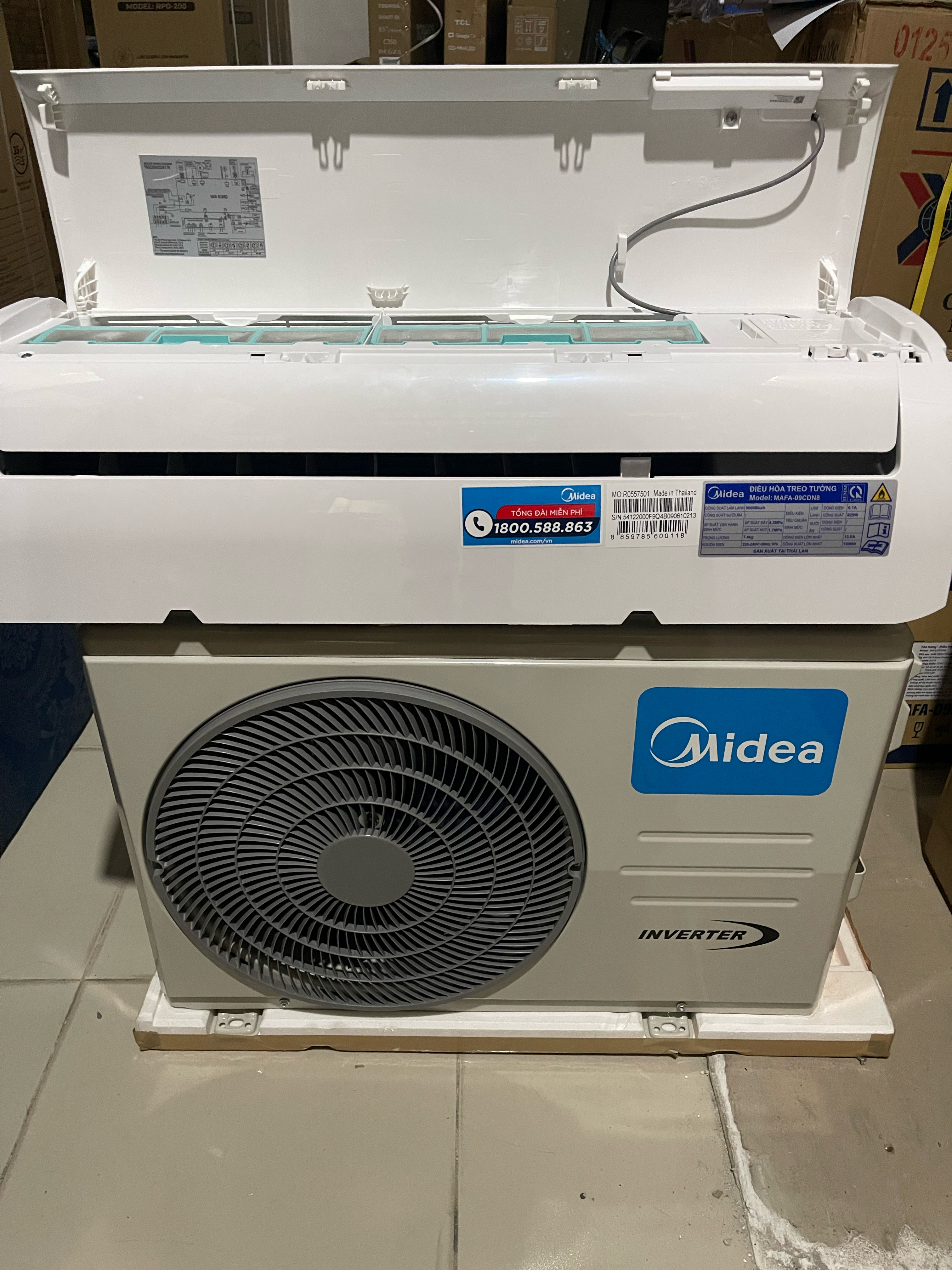 Máy Lạnh Midea MAFA-09CDN8
