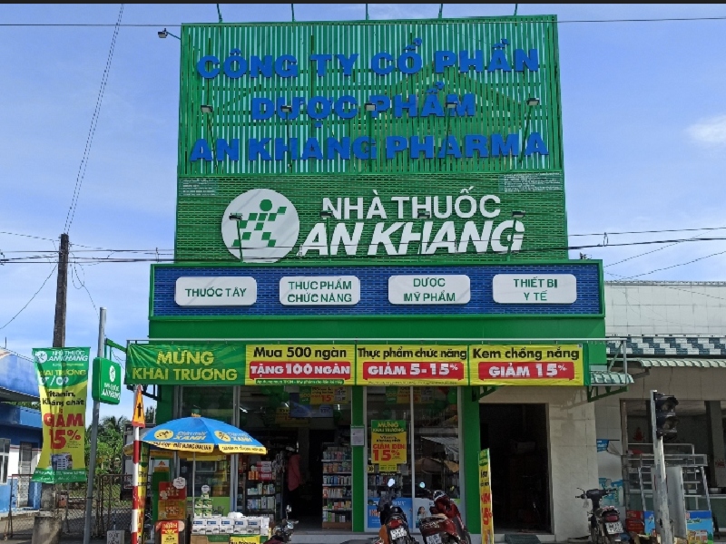 Nhà thuốc An Khang tại 187 Bình Tiên, P. 8, Quận 6, TP. Hồ Chí Minh